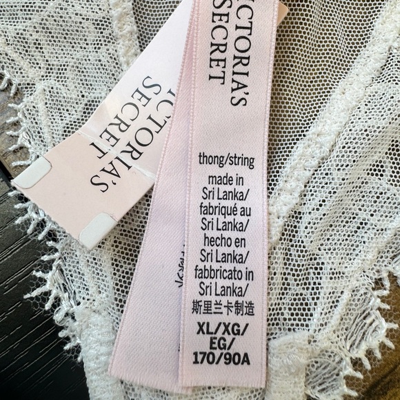 Victoria's Secret Boho Floral Embroidery Thong Panty - Picture 5 of 7